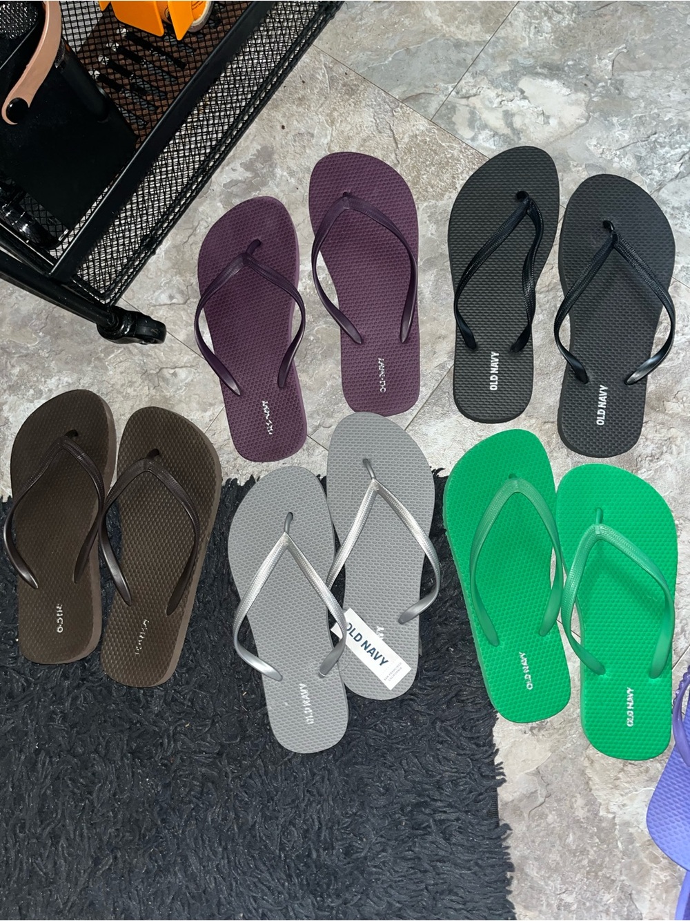 Old Navy Flip Flop Bundle Size 7/8
